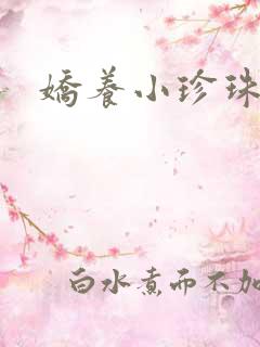 娇养小珍珠