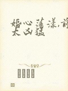 婚心荡漾,前夫太凶猛
