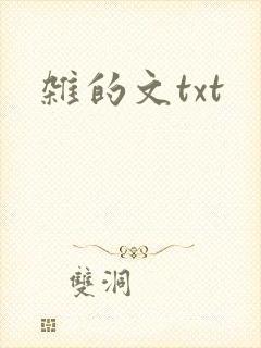 杂的文txt