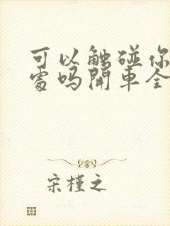 可以触碰你的深处吗开车全部游戏