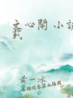 文心阁 小说连载