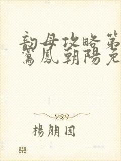 韵母攻略第二部鸾凤朝阳免费阅读