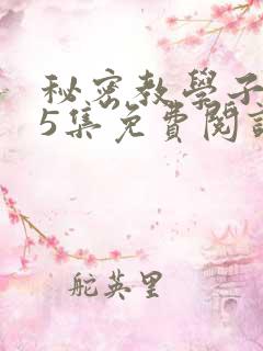 秘密教学子豪65集免费阅读