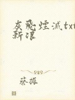 灰飞烟灭txt新浪