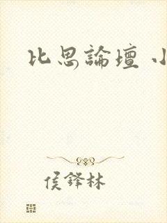 比思论坛 小说