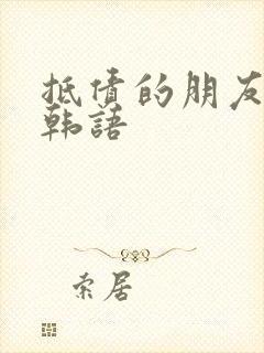 抵债的朋友麦子韩语