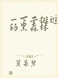 一下子挺进浓密的黑森林