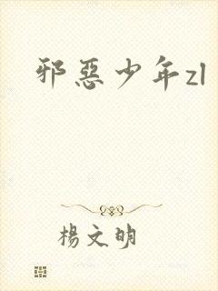 邪恶少年zl