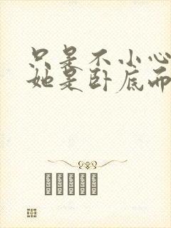 只是不小心发现她是卧底而已