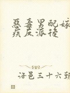 恶毒男配嫁给残疾反派后