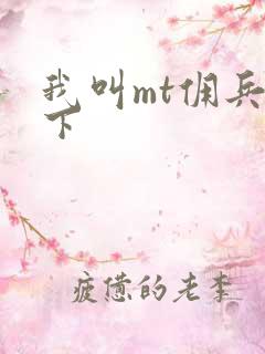 我叫mt佣兵天下
