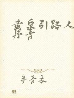 黄泉引路人 碎丹青