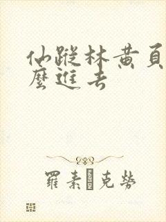 仙踪林黄页网怎么进去