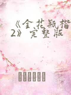 《金花瓶楷梅花2》完整版