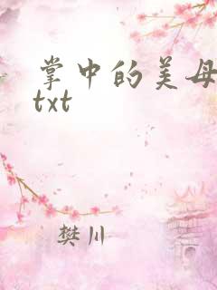 掌中的美母版主txt