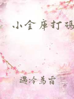 小金库打码平台