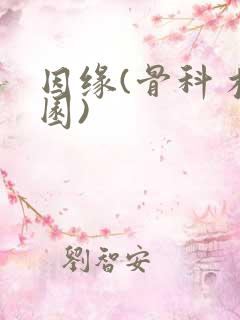 因缘(骨科 校园)