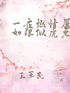 一夜燃情厉先生如狼似虎免费阅读动漫