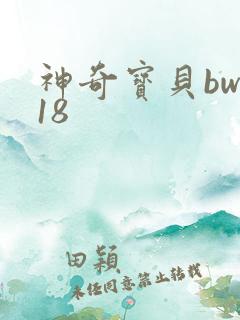 神奇宝贝bw118