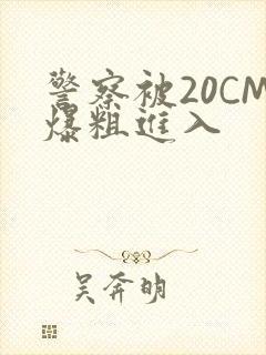 警察被20CM爆粗进入