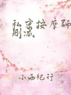 私密按摩师 未删减