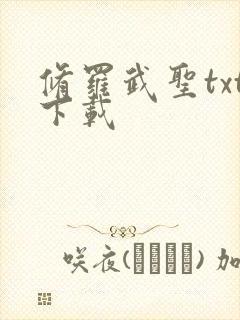 修罗武圣txt下载