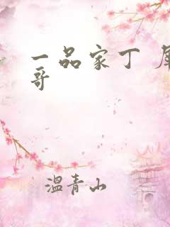 一品家丁 犀利哥