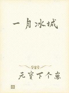 一月冰城