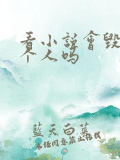 看小说会毁掉一个人吗