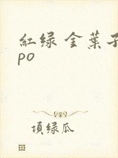红绿 金叶子 po
