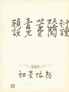 顾青芒陆衍牧小说免费阅读