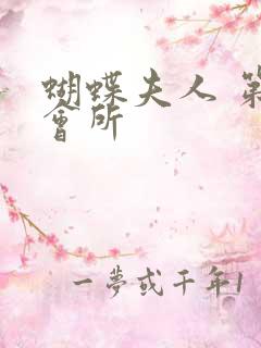 蝴蝶夫人 第一会所