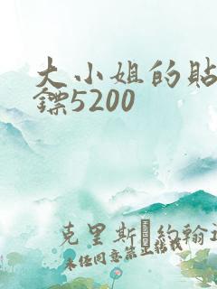 大小姐的贴身保镖5200