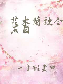 花木兰被全队队友日