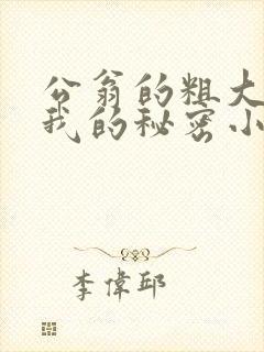 公翁的粗大放进我的秘密小说