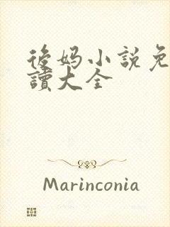 后妈小说免费阅读大全