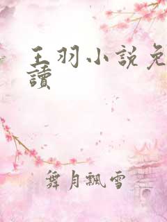 王羽小说免费阅读