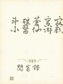 斗破苍穹寂寞的小医仙游戏世界