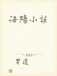 洛阳小说