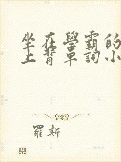 坐在学霸的棍子上背单词小说