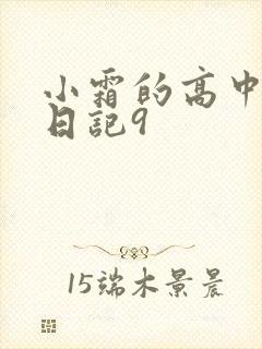 小霜的高中成长日记9