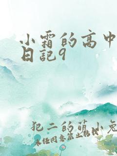 小霜的高中成长日记9