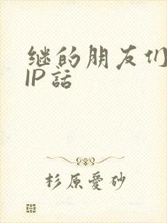 继的朋友们SVIP话