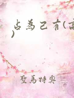 占为己有(高干)