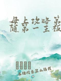 母上攻略第竹影随第一主板网