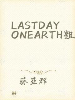 LASTDAYONEARTH粗暴