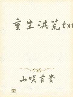 重生洪荒txt