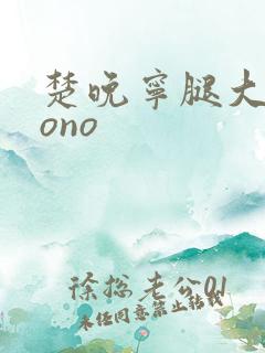 楚晚宁腿大张mono