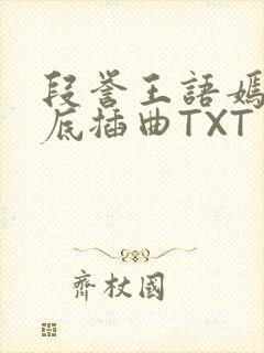 段誉王语嫣在井底插曲TXT