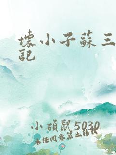 坏小子苏三风流记